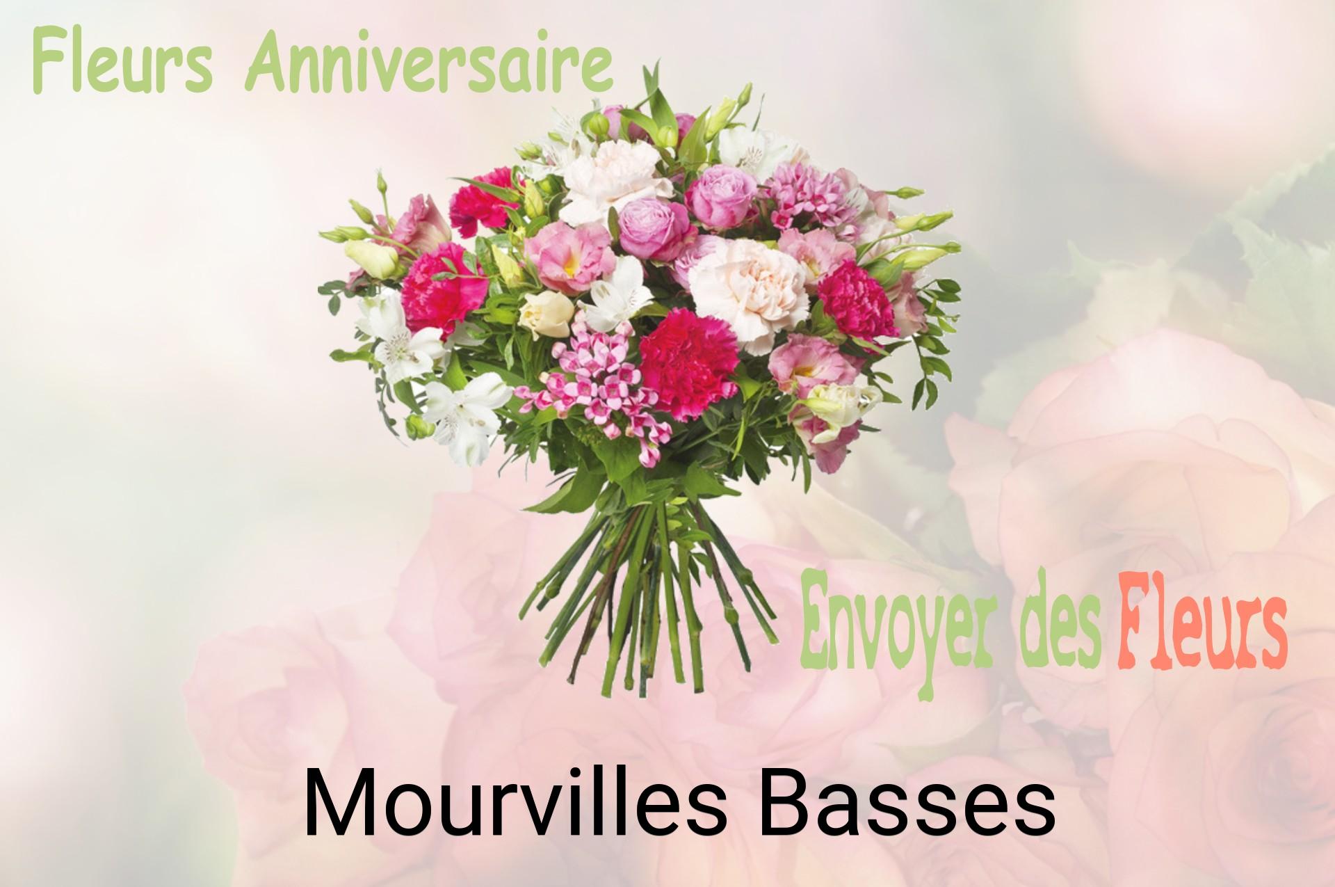 Bouquet de fleurs d’anniversaire livré à Mourvilles-Basses